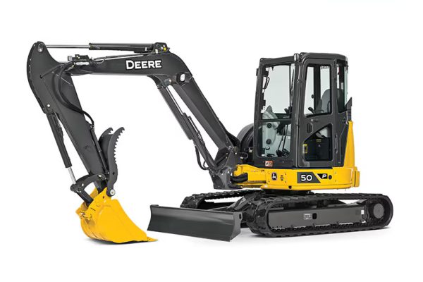 JD 35P EXCAVATOR - CAB:AIR:THUMB 1 BUCKET: 12 OR 18IN:95000 LB MACHINE
