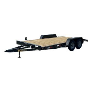 KAUFMAN 18 FT FLIP TOP TRAILER
