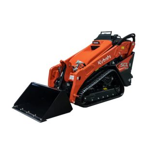 KUBOTA SCL 1000 STAND ON DIESEL QUICK ATTACH BUCKET